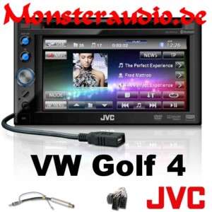 JVC Autoradio Doppel DIN USB MP3 DVD Radio VW Golf 4 IV  