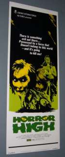 Horror High 1974 insert drive in grindhouse horror  