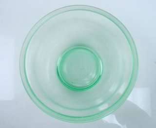Vtg Lot 2 Marked 8+ 9 Uranium Depression Glass Mixing Bowls Glow 