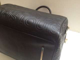 Authentic Louis Vuitton Limited Edition Black Cube Speedy Bag Handbag 