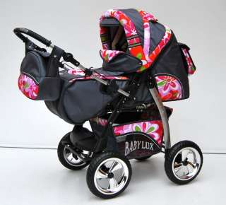 Kombi Kinderwagen * Smart *   lux4kids   mit Babyschale  