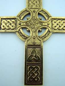 Clergy Bishops Pectoral Cross 30 Chain Celtic Irish Design Bronze 30 