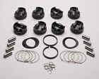 sbc forged pistons w rings flat top 3 480 stroke