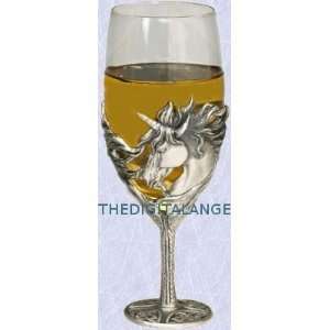   unicorn wine glass gothic mystical goblet New (The Digital Angel