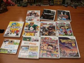   Controller Sports 12 Games Lot Black Ops Madden 12 +++  