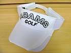 2012 Adams Golf Adjustable Low Profile CDX Visor Hat White