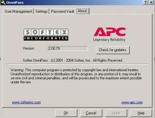 APC BIOPOD USB Digital Finger Print Fingerprint Scanner Password 