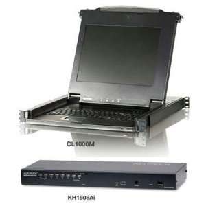  Selected 17 LCD/8 port KVM Kit By Aten Corp: Electronics