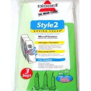  Bissell Vacuum Bag 3000 Style 2 OEM # 32013 Kitchen 