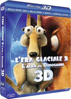 ERA GLACIALE 3   LALBA DEI DINOSAURI (BLU RAY DISC + BLU RAY 3D 