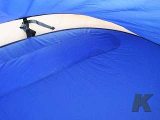 Lettino Tenda Parasole da Spiaggia Campeggio Blu Nuovo  