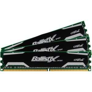  Crucial Ballistix 6GB DDR3 SDRAM Memory Module. 6GB KIT 