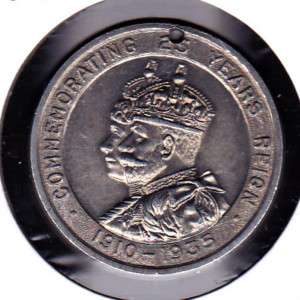 1910 1935 King George V/Queen Mary Jubilee Medal  