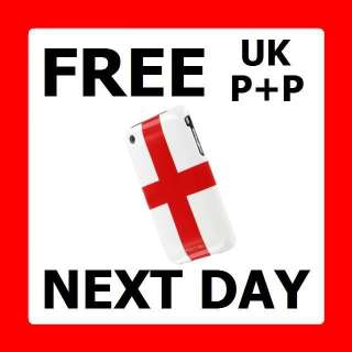 ENGLAND ST GEORGES FLAG CASE COVER for iPHONE 3G 3GS £14.99