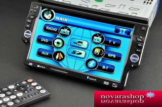 Autoradio Piranha   7 Inch Car DVD Player 1 DIN + GPS  
