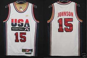  Maillot Basket NBA USA Dream Team Magic Johnson NEUF S