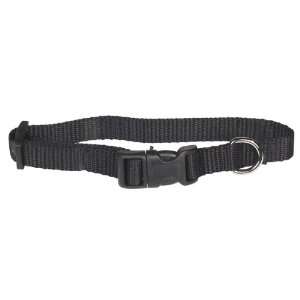  Scotts Adjustable Collar   5/8 x 8 12 Black Pet 