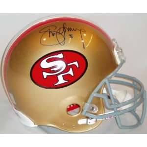  Signed Steve Young Helmet   Authentic