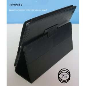 Bear Motion (TM) Genuine Leather Case for iPad 2 2nd Generation Folio 