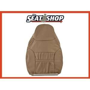  00 01 Ford Excursion Med Parchment Leather Seat Cover LH 