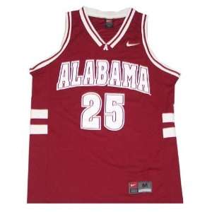  Nike Alabama Crimson Tide #25 Crimson Replica Basketball 