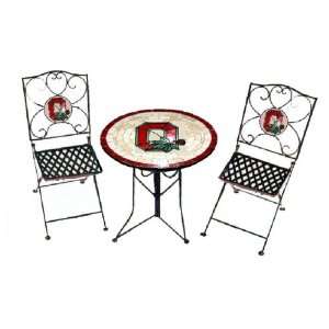  Ohio State University Buckeyes Outdoor Table & Chair Set 