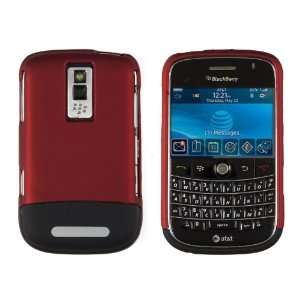   Slider Case for BlackBerry Bold 9000   Red Cell Phones & Accessories
