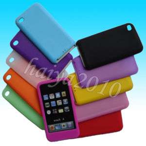 Silicone Case Cover Skin for Apple iPod Touch 4 4th Gen  