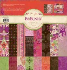 Bo Bunny Garden Girl Collection 12x12 Paper NEW 2011  