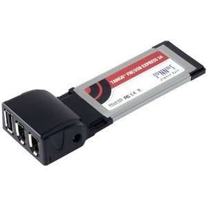  USB & FireWire Adapter. USB/FIREWIRE EXPRESSCARD 34 2FIREWIRE+1 USB 