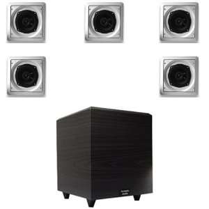   25 Home Surround Sound Speakers w/15 Powered Sub: Electronics
