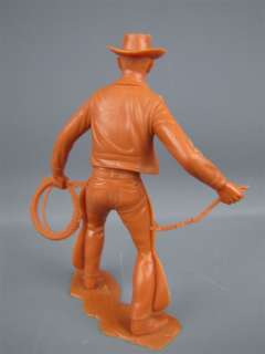 Vintage 1964 Louis MARX & Co Cowboy w/ Lasso Toy Figure  