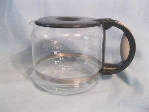 GENERIC12 CUP BLACK REPLACEMENT COFFEE MAKER CARAFE  