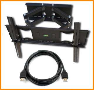 Articulating 32 52 Flat Panel TV Wall Mount and 9 HDMI Cable