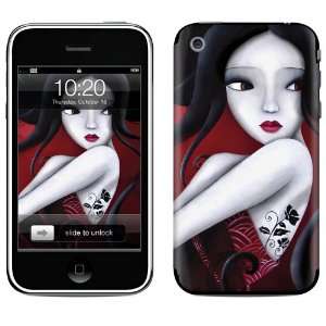   Mysterious Lady iPhone 3G Skin by Sybile Cell Phones & Accessories