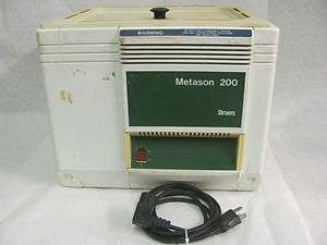 Struers/Branson/Bransonic Metason 200 Ultrasonic Cleaner, 2.5 Gallon 