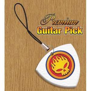  Offspring Mobile Phone Charm Bass Guitar Pick Both Sides 