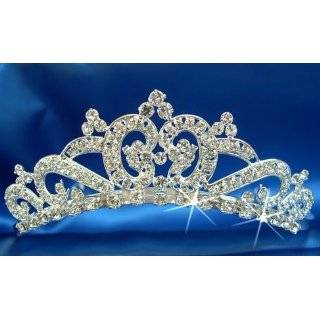 Bridal Wedding Tiara Crown 5723L5 by SparklyCrystal