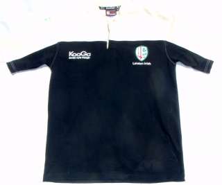   Irish Kooga Guiness Sponsored Adult Size Medium Rugby Jersey Shirt
