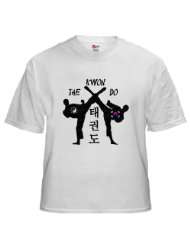 Tae Kwon Do III   Vintage White T Shirt Funny White T Shirt by 