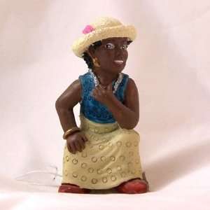  African American Little Church Lady Figurine Everything 