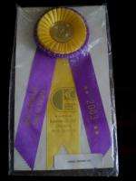 2003 AKC Columbia Kennel Club DOG SHOW Award ROSETTE RIBBON Best Breed 