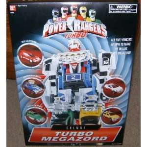    Power Rangers Deluxe Turbo Megazord Action Figure Toys & Games