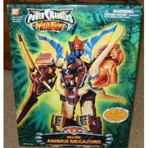   Power Rangers Deluxe Animus Megazord Wild Force Action Figure Toys