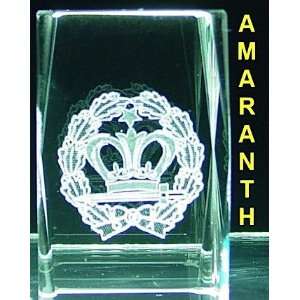  Amaranth Crystal Masonic Freemason 