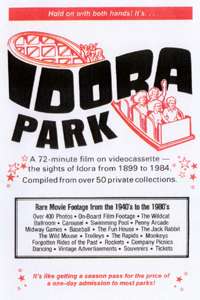 Amusement Park Idora Park Youngstown, Ohio Video DVD  