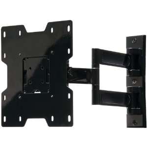   ARTICULATING WALL ARMS FOR 22 40 LCD SCREENS (GLOSS BLACK): Office