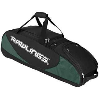 Rawlings PPWB Baseball Softball Equipment Bat Bag Green 083321043093 