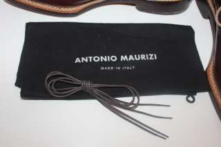 ANTONIO MAURIZI Mens Bicycle Toe DRESS SHOES Sz 12.5  