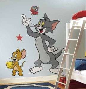 Looney Tunes Nursery Stickers Tom and Jerry Wall Decals 034878615943 